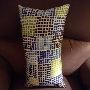 Geometric Accent Pillow